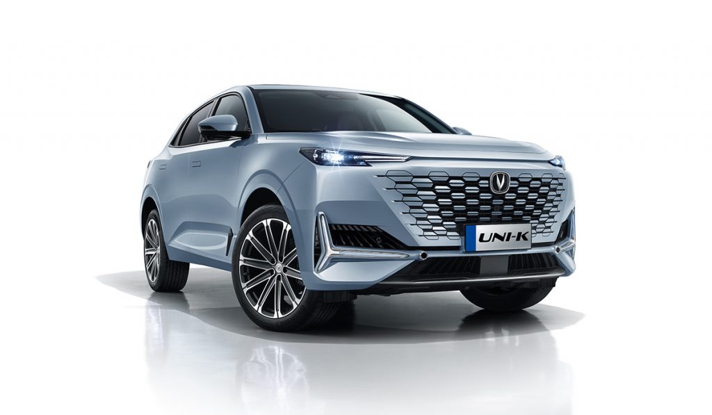 Changan UNI-K vue du dessus